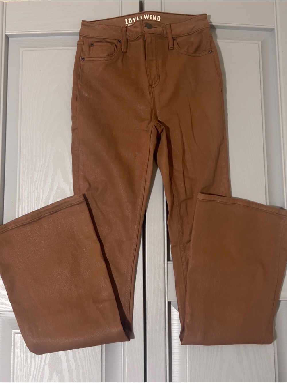 Idyllwind Womenâs Cowan Gypsy Coated Flare Jeans Size 0/34